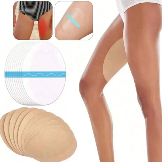 10pcs Anti-Friction Patches Invisible Waterproof Leg Protection Tape Disposable Spandex Body Patch for Fitness Running Sports